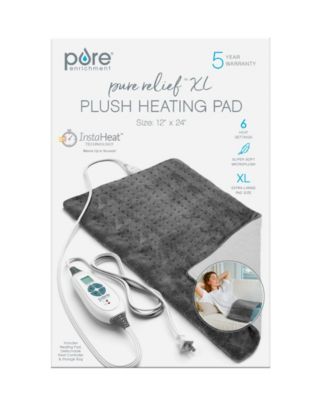 PureRelief XL Plush Heating Pad