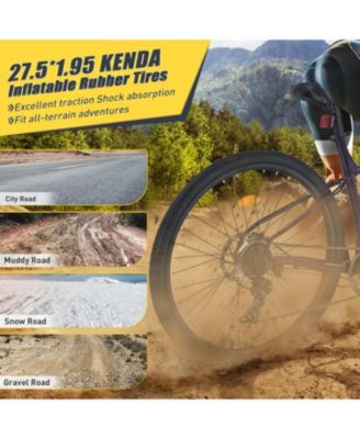 Streamdale 27.5 Inch Wheels 21 Speed Mountain Bike, for Men Women Boys and Girls, Front Suspension,Aluminum Alloy Frame