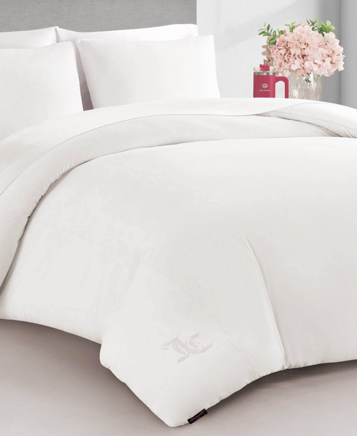 Juicy Couture Velour 3-pc. Comforter Set, Full/queen