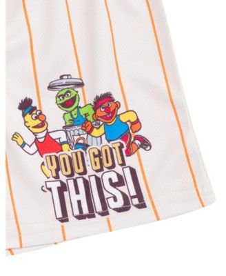 Toddler Boys Mesh Jersey Athletic Tank Top and Basketball Shorts Outfit Set