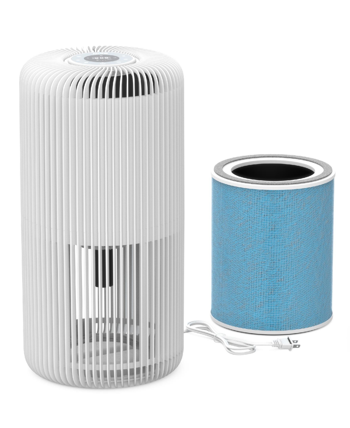 Pure Enrichment Purezone Turbo True Hepa Air Filter In Blue