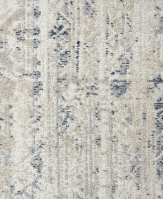 Lr Home Lainey Washable Lan 272 Rug Collection In Ivory,blue