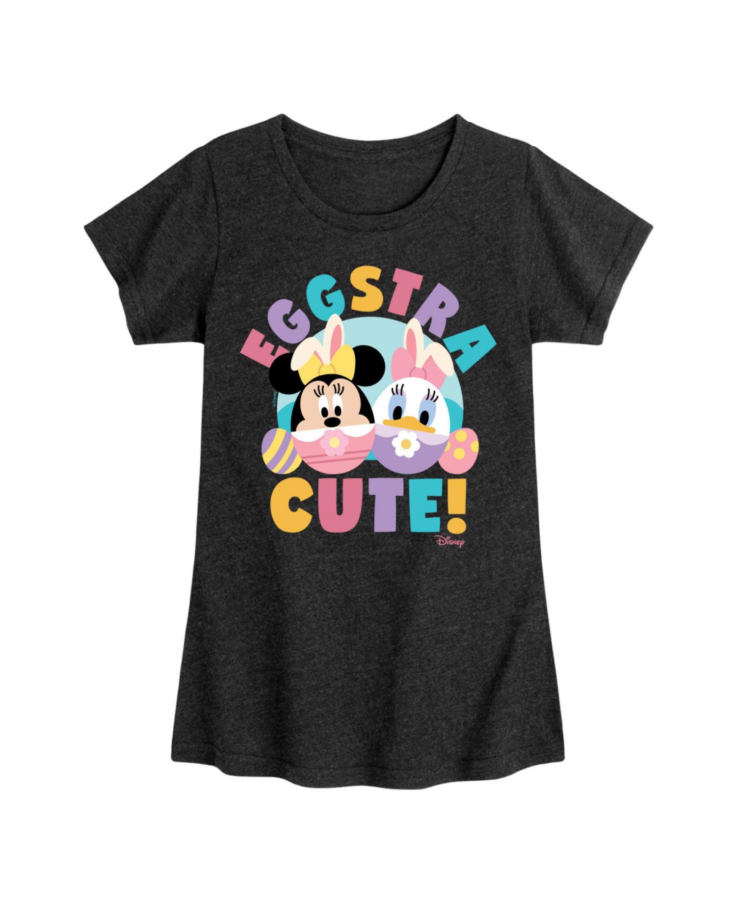Big Girls Eggstra Cute Graphic Short Sleeve T-Shirt