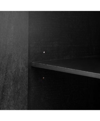 Retro Sideboard with Adjustable Shelves and Metal Accents