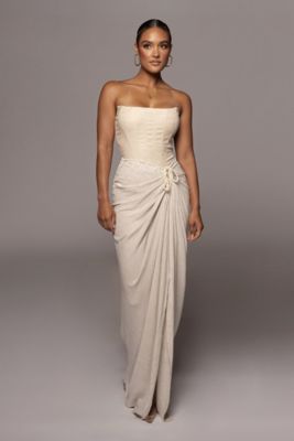 Women's Noelia Linen Slit Skirt