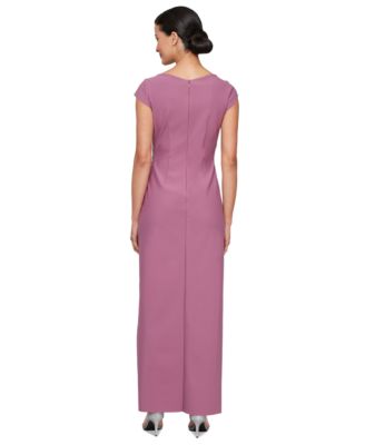 Женское платье Alex Evenings, украшенное рюшами 