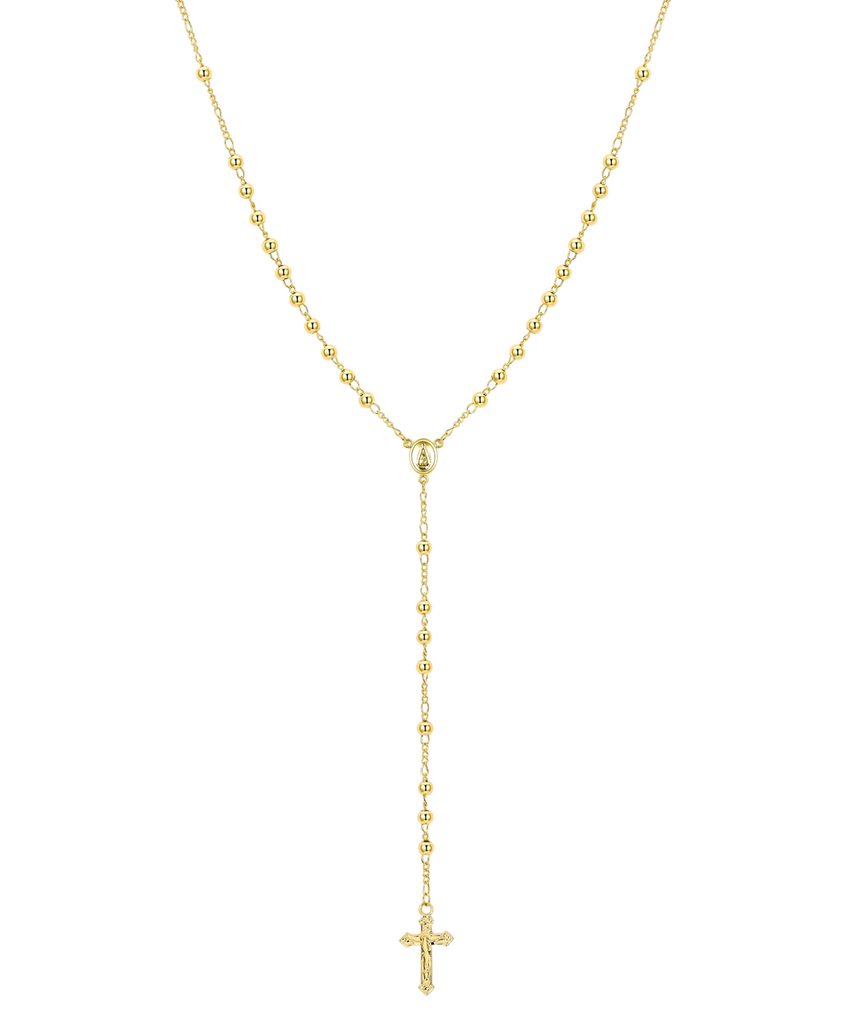 Saint Cross Y-Necklace - Gold