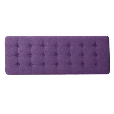 Streamdale Ottoman Bench, Purple