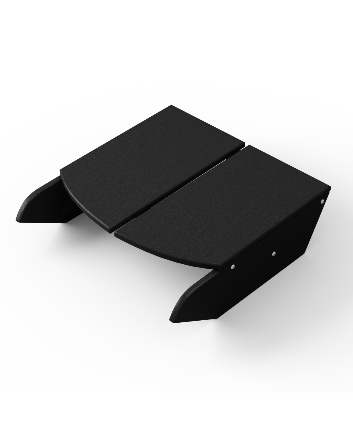 Modern Hdpe Plastic Folding Patio Adirondack Ottoman