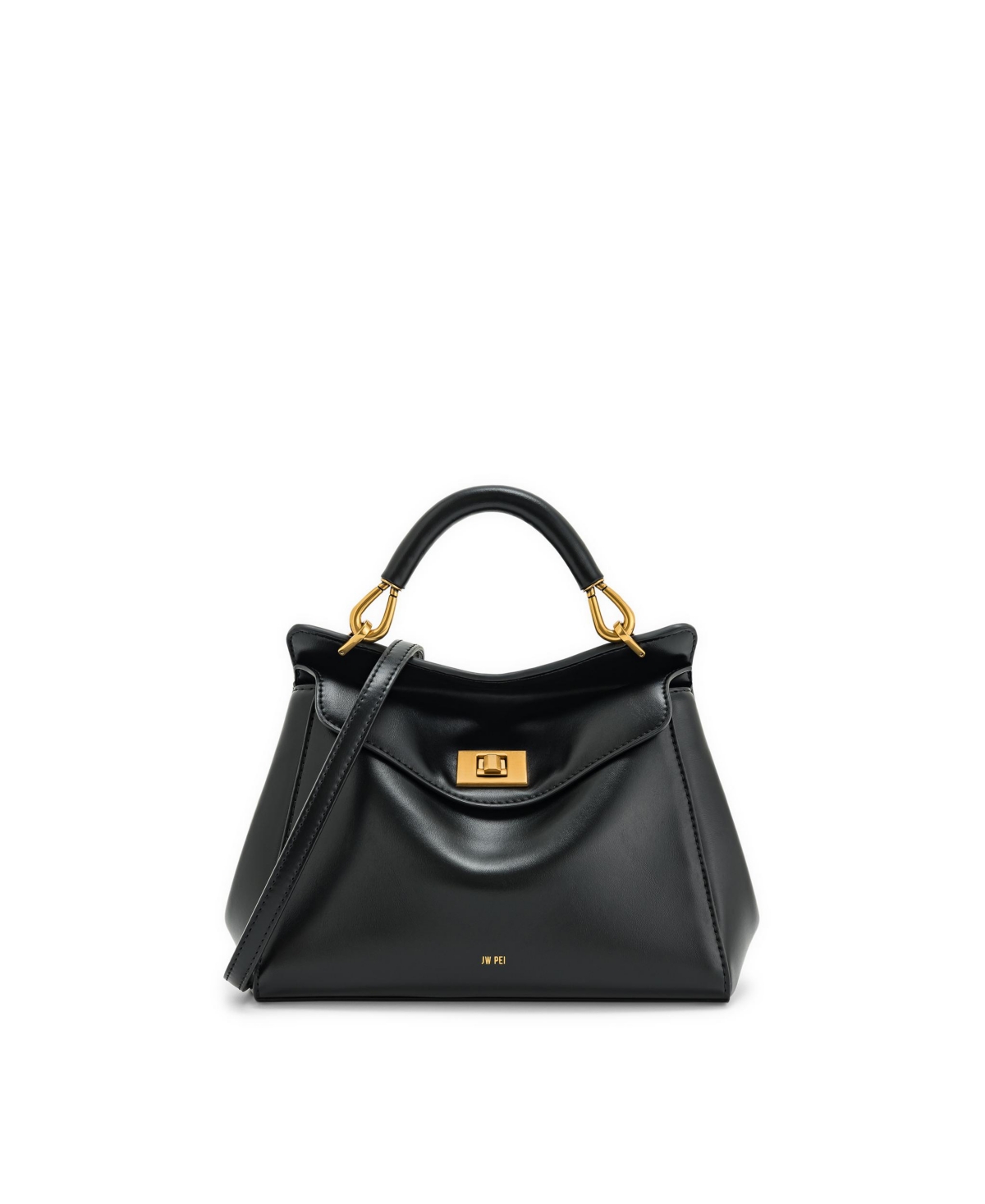 Jw Pei Handbags Handbags Women's Lucia Classic Top Small Satchel Bag In Black