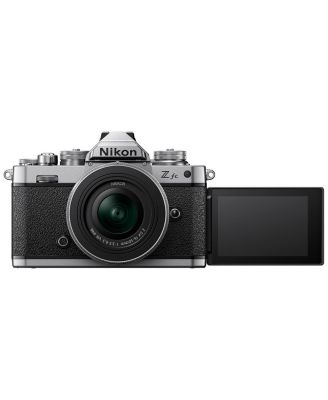 Z fc DX-Format Mirrorless Camera with NIKKOR Z DX 16-50mm f/3.5-6.3 VR Lens, Silver and Z DX 50-250mm f/4.5-6.3 VR Lens, Black