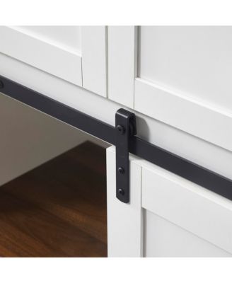 Streamdale Farmhouse Buffet Cabinet with 2 Doors, 3 Drawers, and Sliding Barn Door