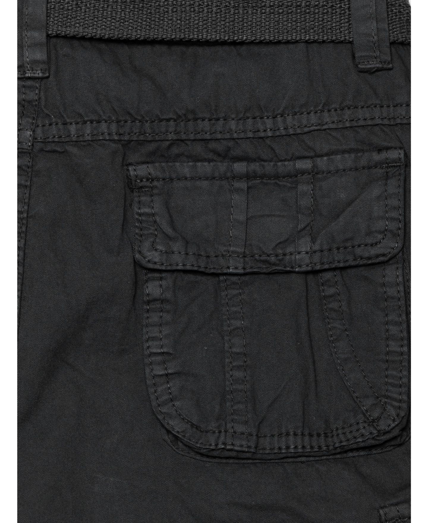 Шорты XRAY Belted Twill Cargo, 8-18 для мальчиков, цвет: Чёрный — фото 3