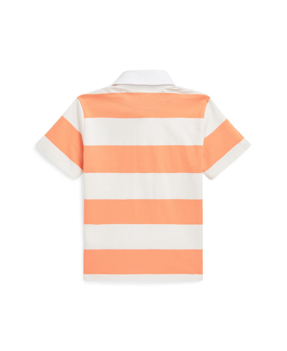Polo Ralph Lauren Polo Bear Short-sleeve Rugby Shirt In Poppy