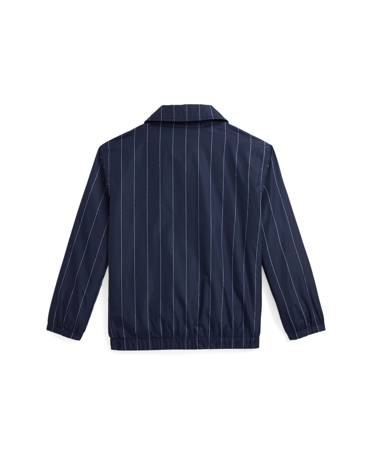 Polo Ralph Lauren Toddler And Little Boys Striped Letterman Coach's Jacket In Cdw Pinstripe