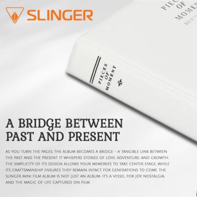 Instax Mini 99 Instant Film Camera, Matte Black, Bundle with Instant Daylight Film Pack, 20 Exposures + Slinger Photo Album