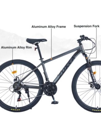 Streamdale 27.5 Inch Wheels 21 Speed Mountain Bike, for Men Women Boys and Girls, Front Suspension,Aluminum Alloy Frame