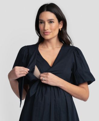 Seraphine Women's Maternity Front Bow Dress