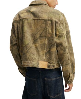 МУЖСКАЯ джинсовая куртка дальнобойщика ИЗ ХЛОПКА НА ХЛОПКЕ 22090₽