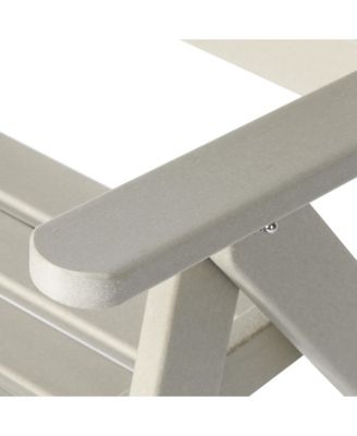 HDPE Adjustable Highback Folding Patio Dining Chair