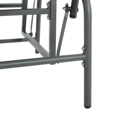 Streamdale Palos Outdoor Wicker Glider Chair - Dark Gray