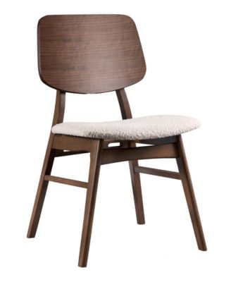 2-Pc. Sandy Cove Boucle Fabric Padded Dining Chair Set