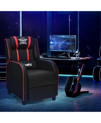 Massage Racing Gaming Single Recliner Chair