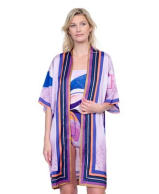 Халат Paradiso с развевающимися рукавами и завязкой