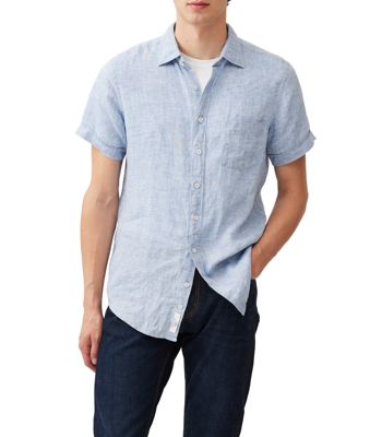 Men's Palm Beach Short Sleeve Sports Fit Shirt