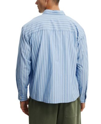 МУЖСКАЯ рубашка с длинным рукавом Hampton из ХЛОПКА НА ХЛОПКЕ 11990₽