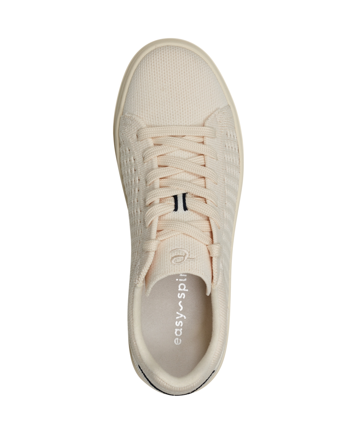 Shop Easy Spirit Women's Holston Lace-up Sneakers In Ivory