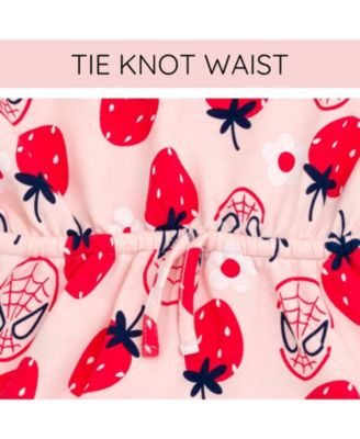 Marvel Girls French Terry Skater Dress Toddler to Big Kid