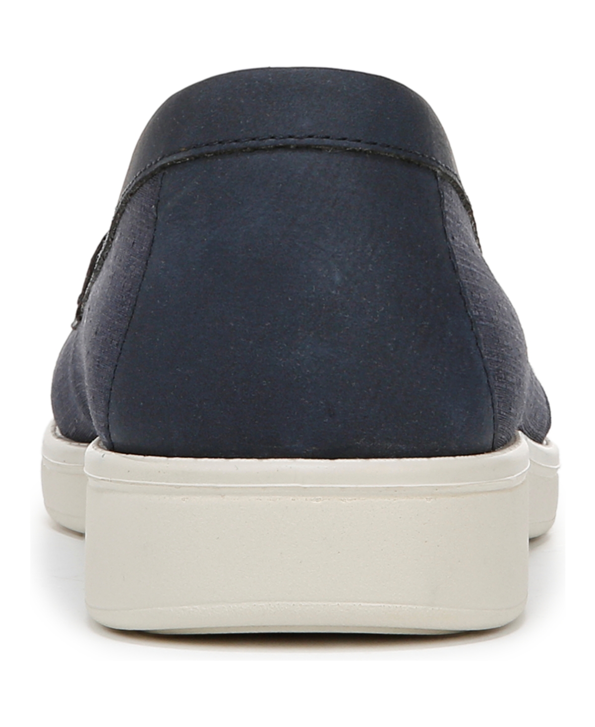 Bzees All Aboard Boat Shoe In Navy Blazer Stretch Fabric