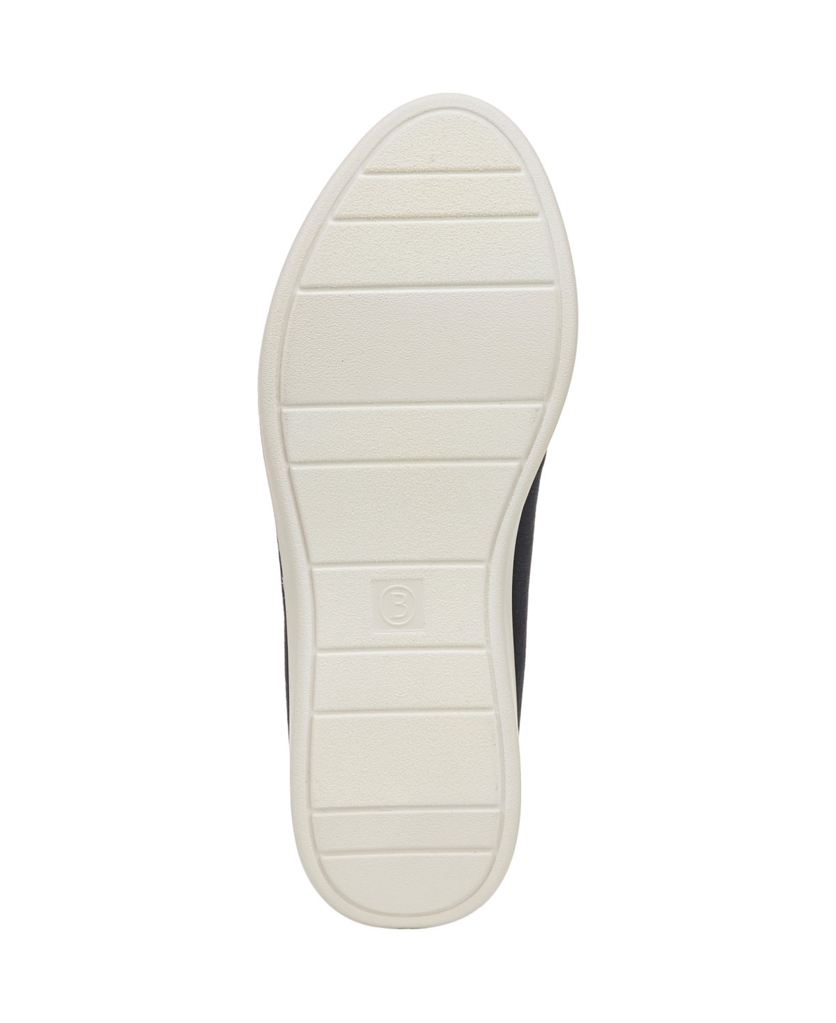 Bzees All Aboard Boat Shoe In Navy Blazer Stretch Fabric