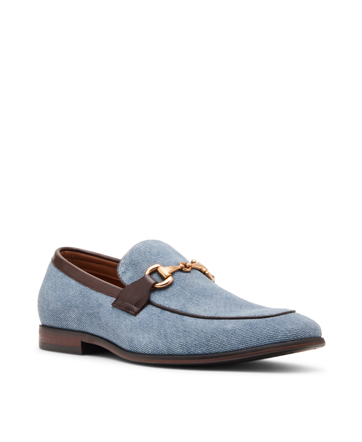 Steve Madden Men's Octavian Penny Loafer In Navy,tan