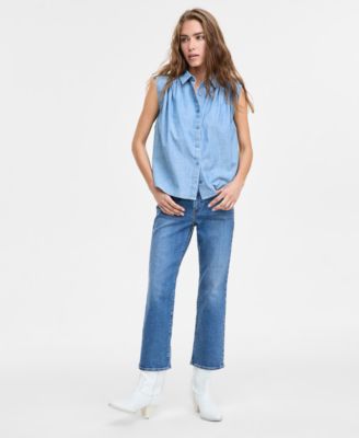 売れ筋商品|||リーバイス カットソー トップス レディース Women's Gracen Cotton Button-Front Blouse Lillian Floral 51yAEQbnQQL._AC_SL1000_.jpg