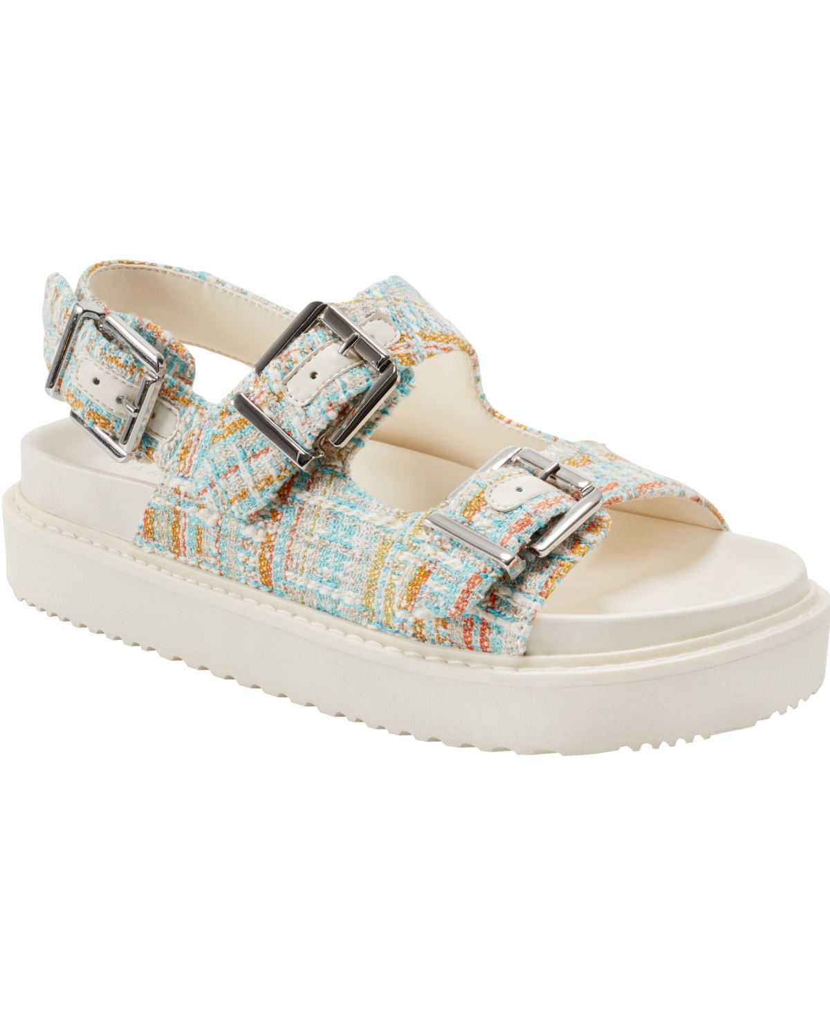 Marc Fisher Ltd Agenda Sandal In Blue Multi