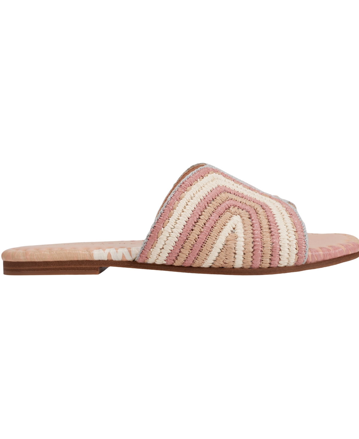 Marc Fisher Ltd Nottie Slide Sandal In Cream Multi