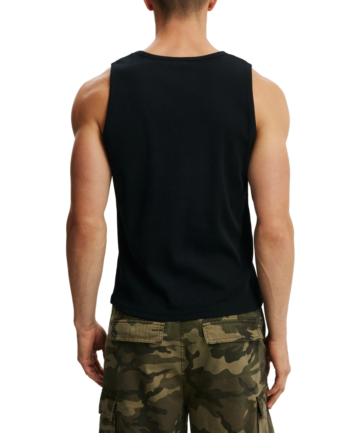 COTTON ON MEN'S RIB TANK TOP 