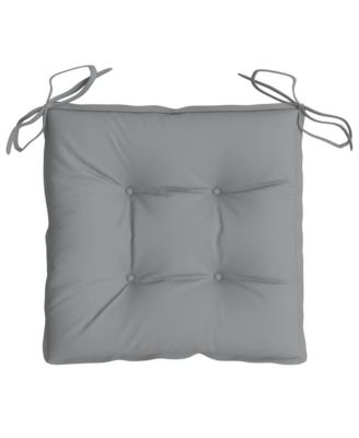 Chair Cushions 6 pcs Gray 19.7"x19.7"x2.8" Oxford Fabric