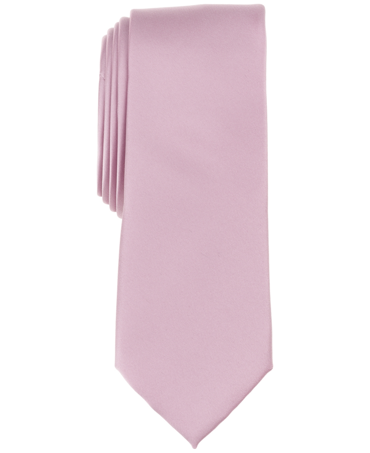 Men's Solid Tie, Exclusively at Macy's - Pink