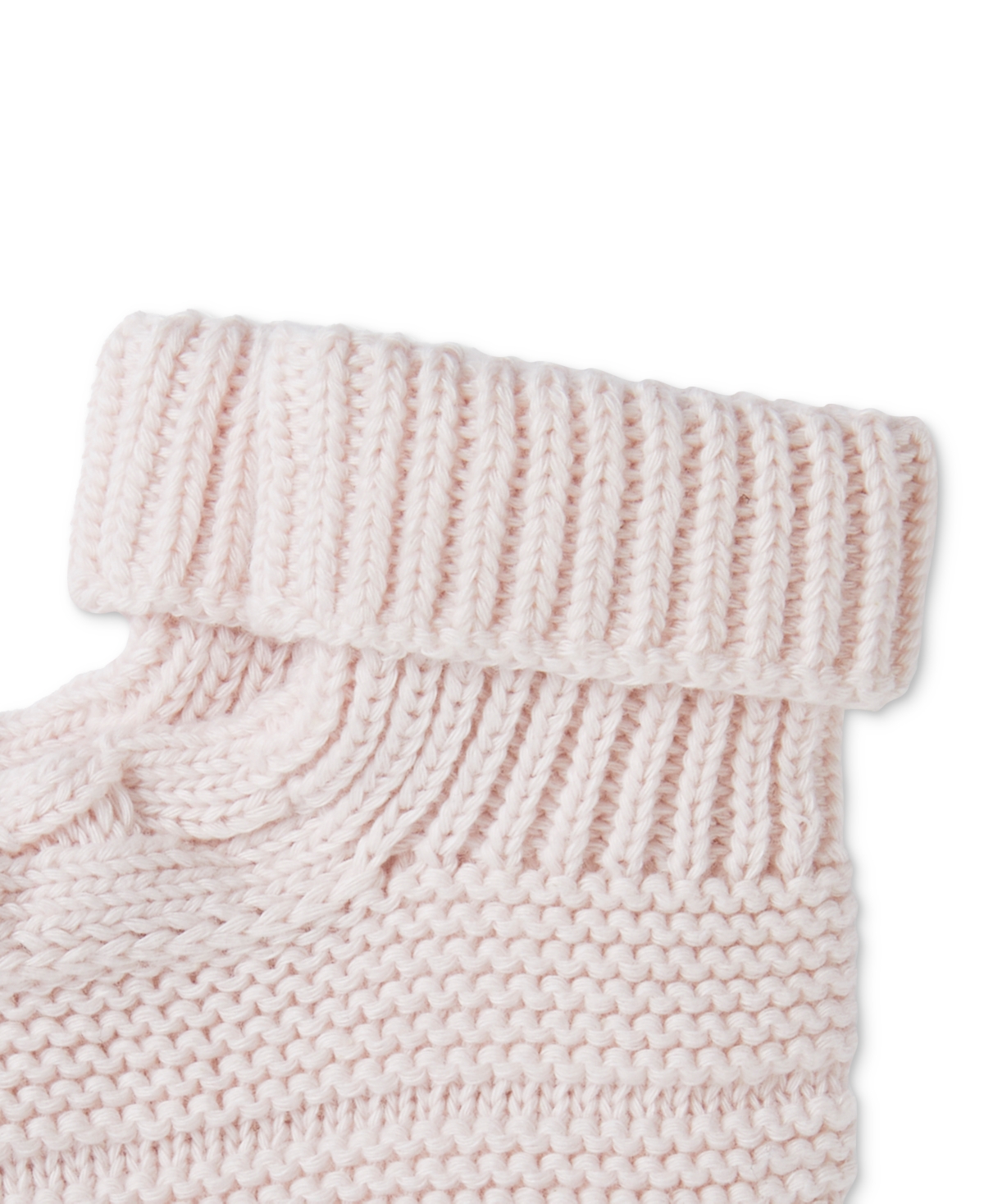 Polo Ralph Lauren Baby Cable-knit Bootie Socks In Pink