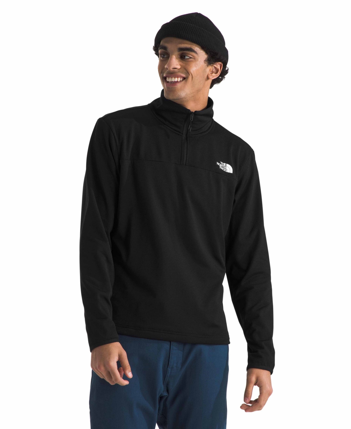THE NORTH FACE MEN'S CEDAR TRAIL GRID FLEECE ZIP SWEATSHIRT 