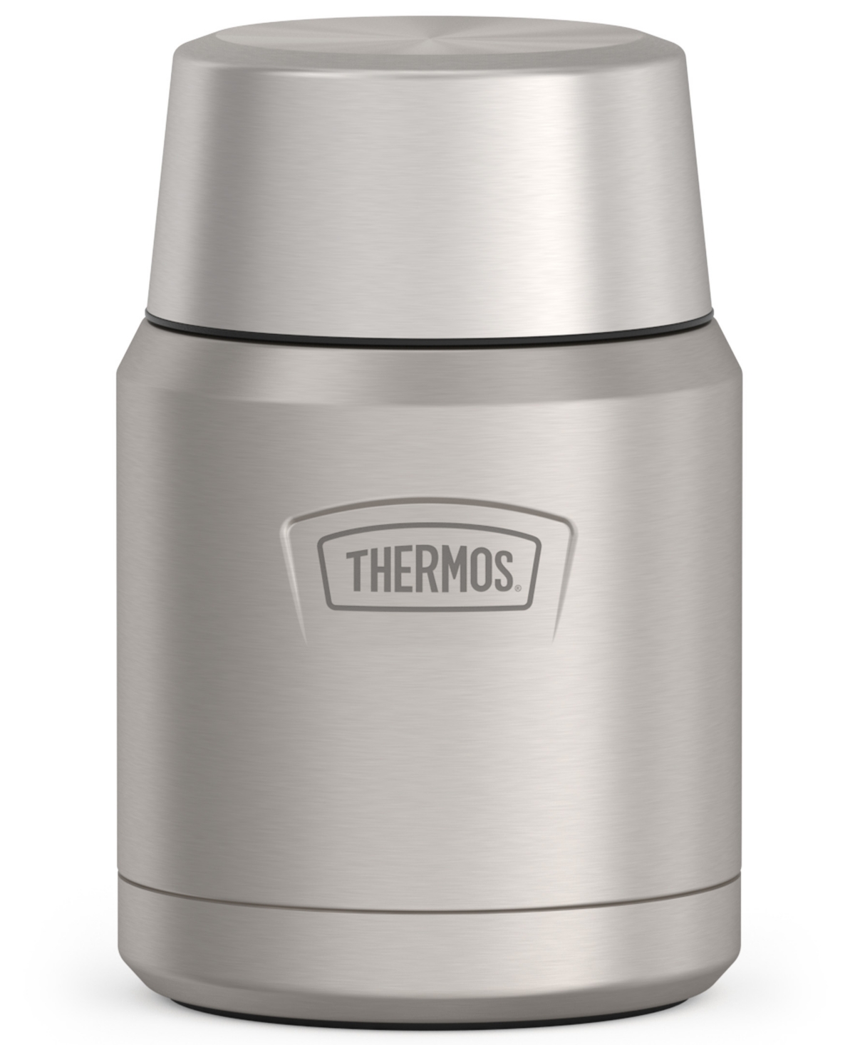 Shop Thermos Icon Series 16 Oz. Food Jar With Spoon In Silver
