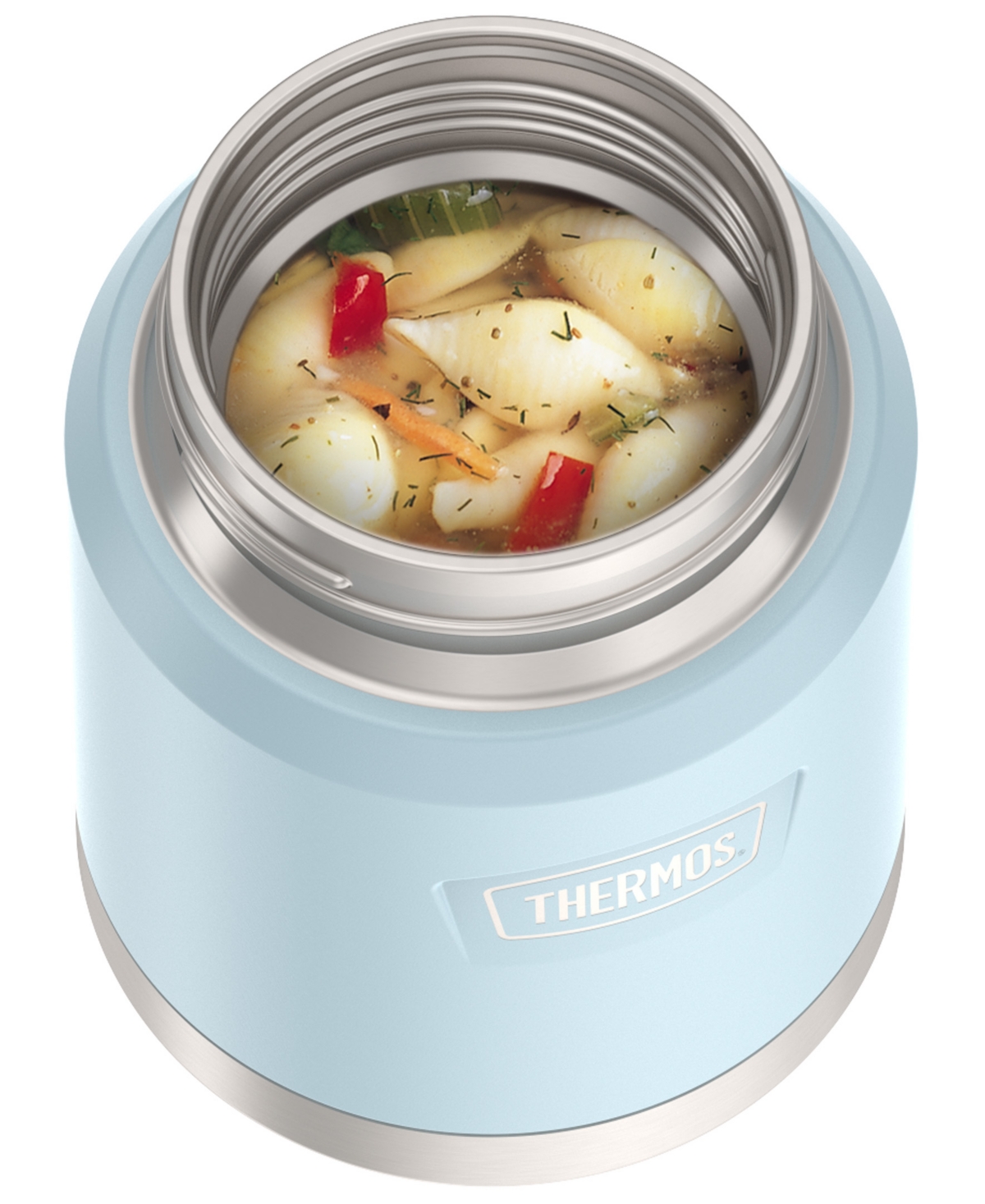 Thermos Icon Series 16 Oz. Food Jar With Spoon In Glacier Blue
