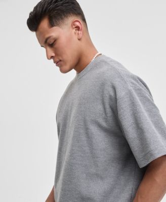 Мужская текстурированная толстовка Mode of One оверсайз и махровые шорты Regular-Fit 7