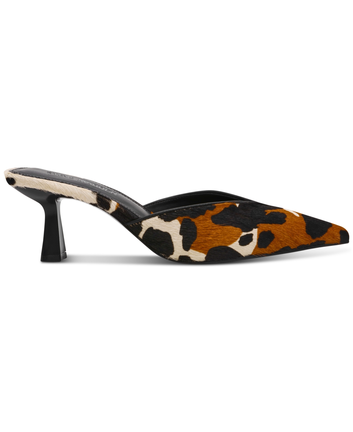 STEVE MADDEN MOD-A MID-HEEL DRESS MULES 