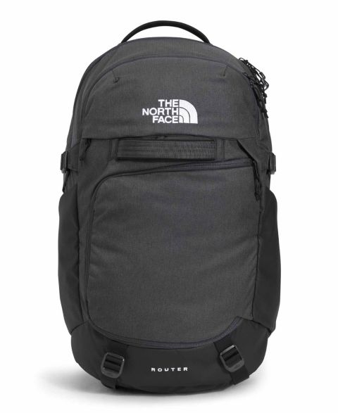 Рюкзак The North Face Router Messengers, цвет: Асфальтовый серый меланжевый / Чёрный