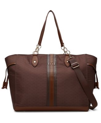 Eleganza 32 Liters Monogram Weekender Tote Bag