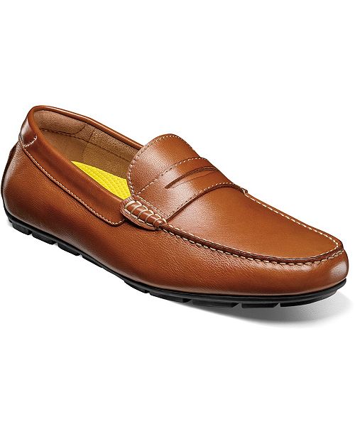 alfani Florsheim Men's Motor Smooth Moc Toe Penny Loafer Men's Shoes
